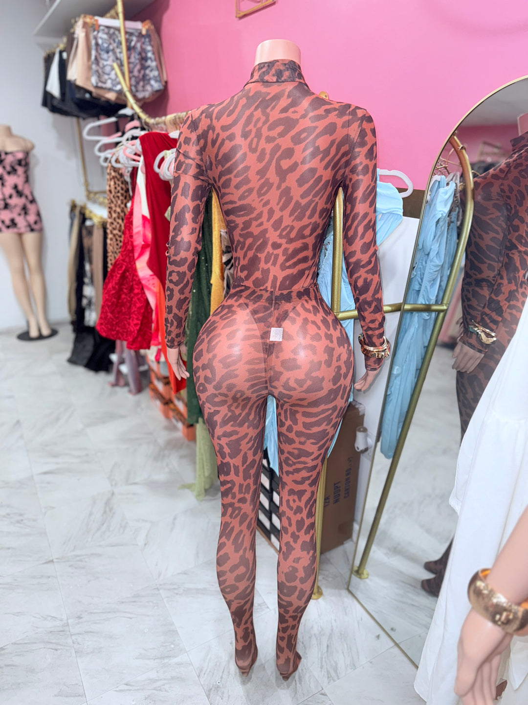 Wild Mesh Pants Set