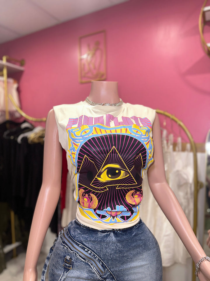 Pink Floyd Graphic Top