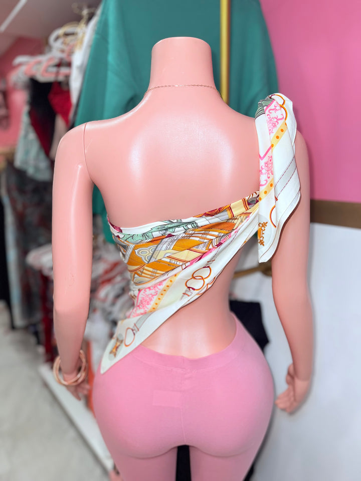 Achilles Scarf Top