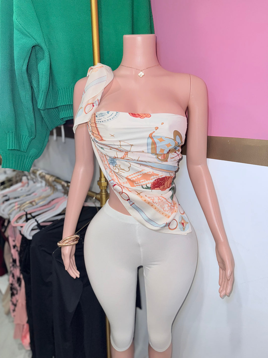 Achilles Scarf Top