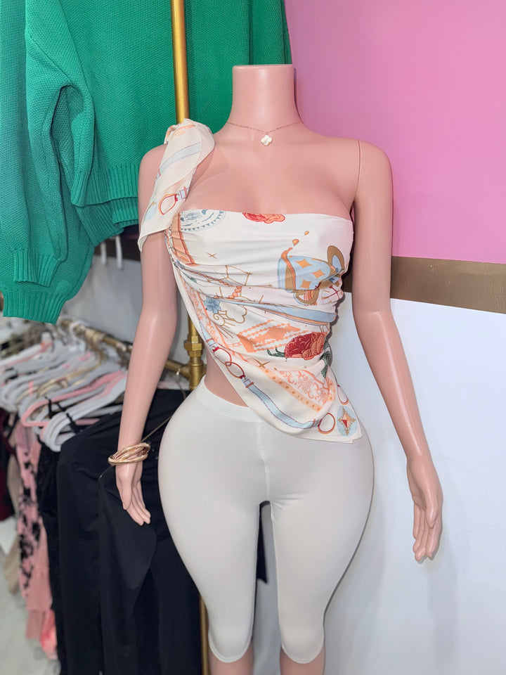 Achilles Scarf Top