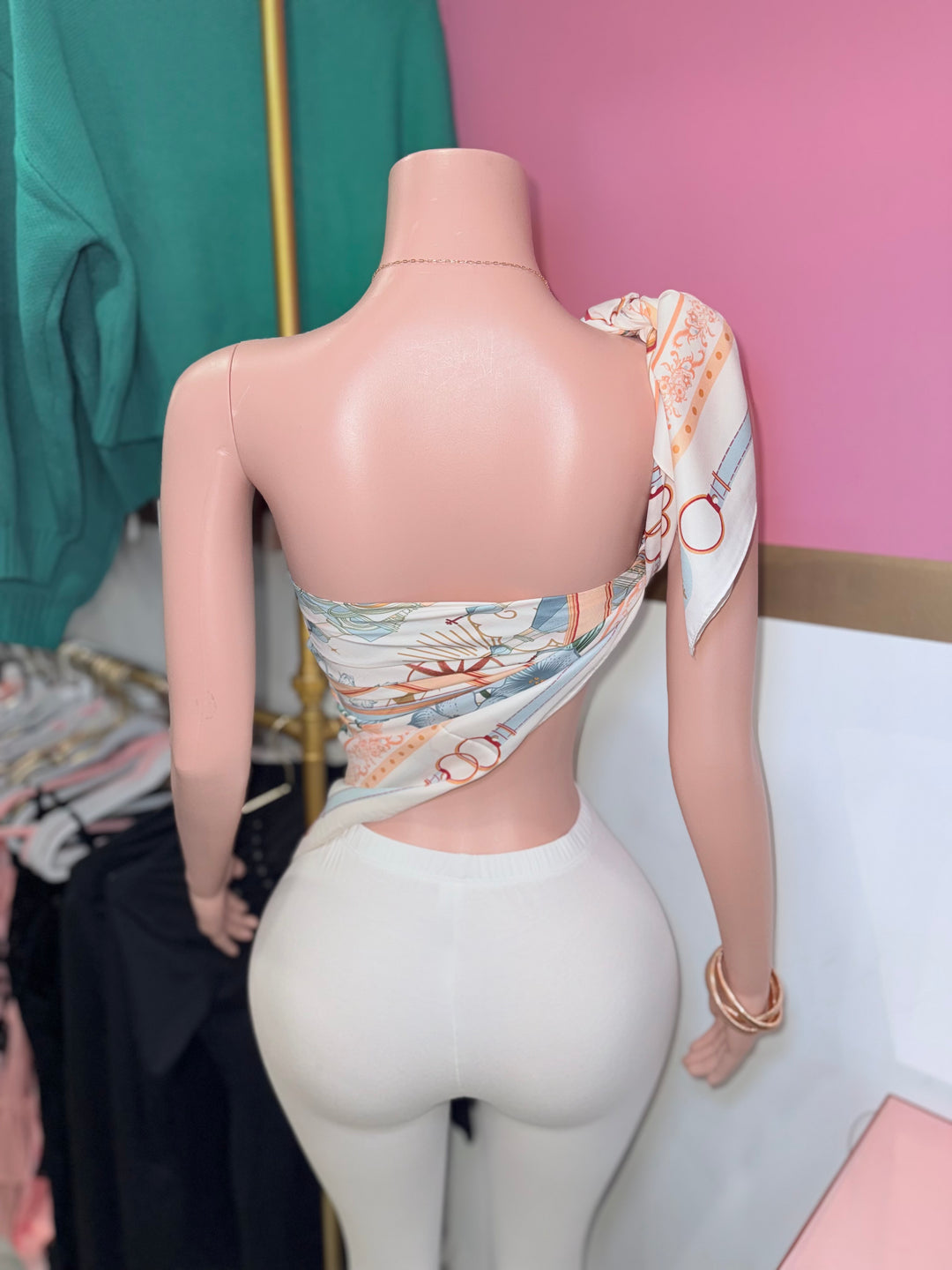 Achilles Scarf Top