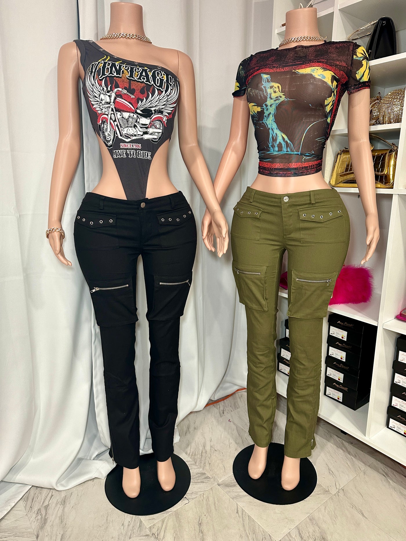 Low Riding Sweats Low Rider Pants – Amour Apparel.Co