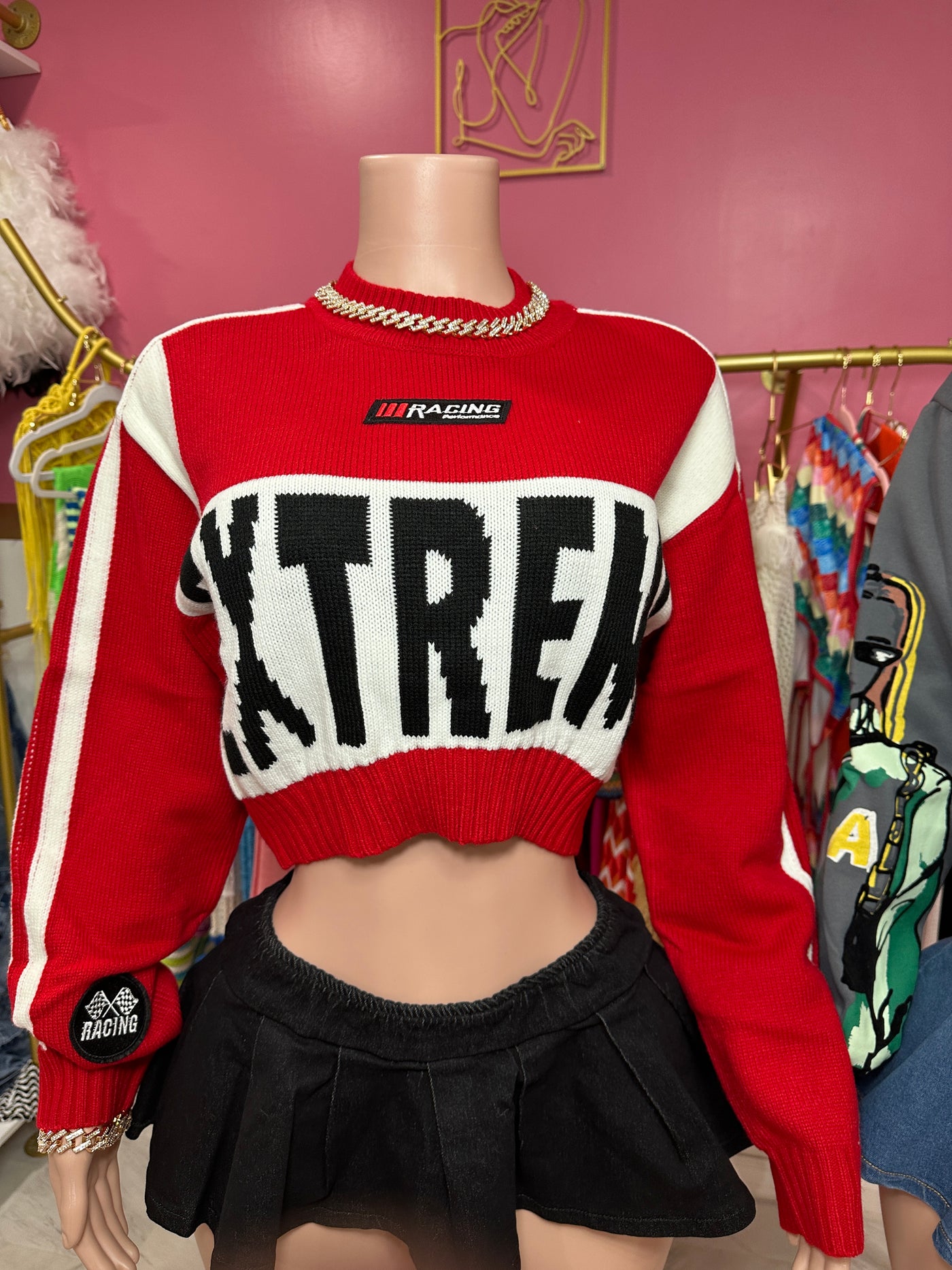 Extreme Cropped Sweater