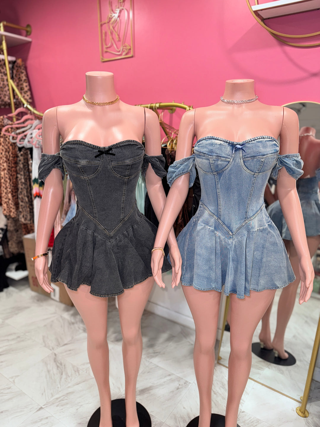 Bella Denim Dress